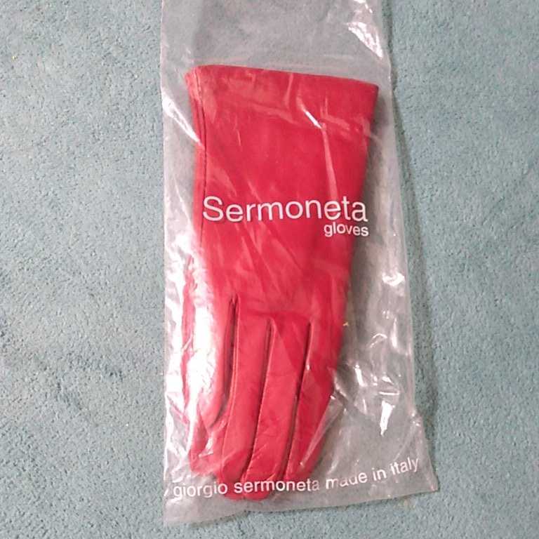 100%正規品 Sermoneta gloves セルモネータグローブス 赤 その他