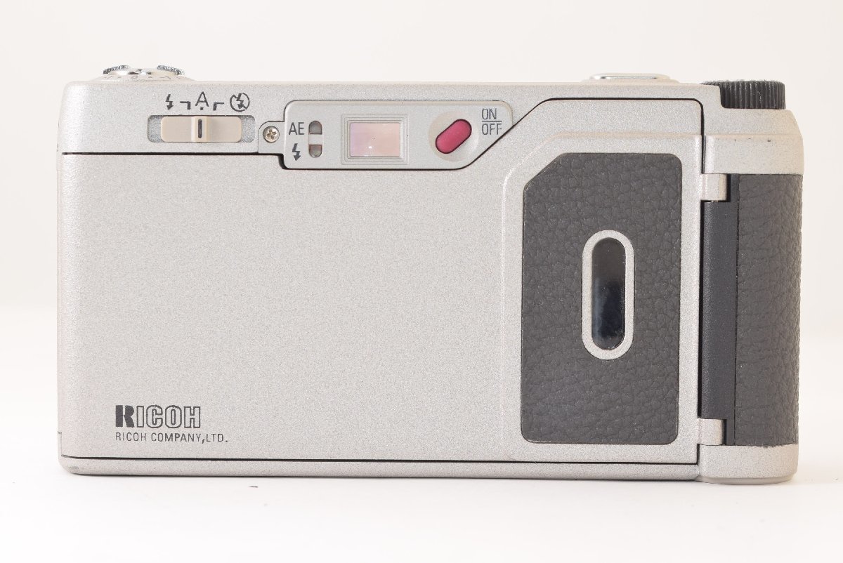 ☆訳あり品☆ RICOH リコー GR1s シルバー コンパクトフィルムカメラ