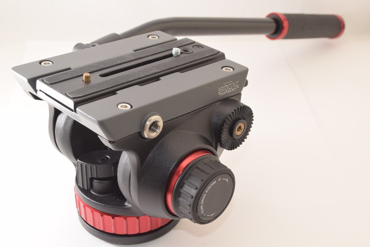 ☆極上品☆ Manfrotto マンフロット MVH502AH プロフルード ビデオ雲台