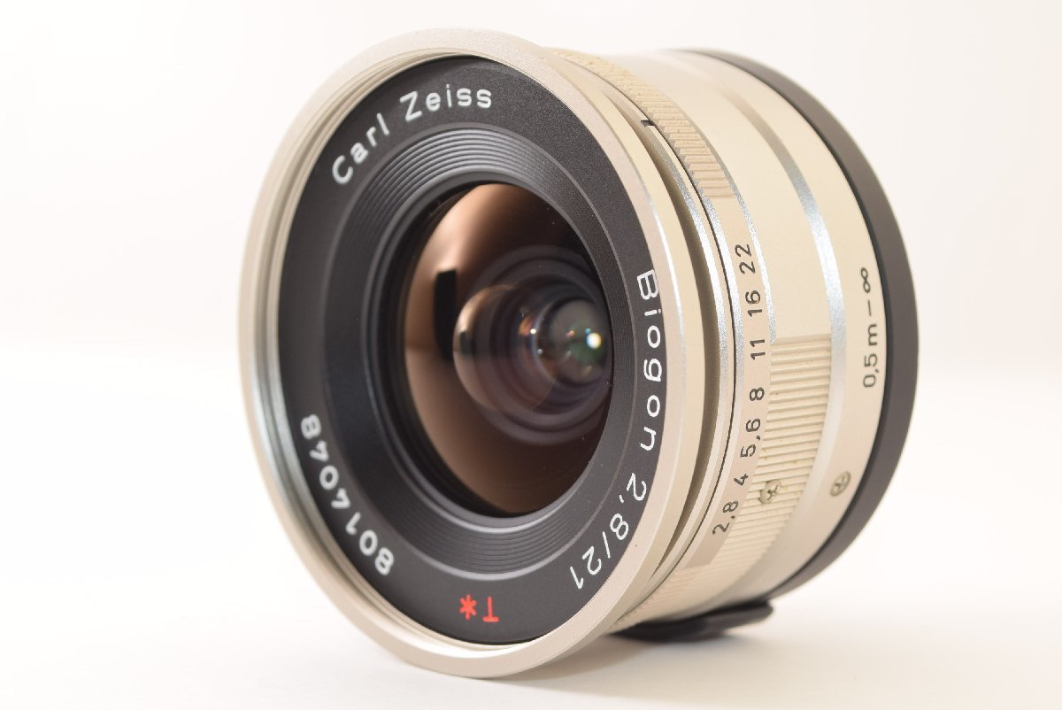 ☆訳あり品☆ CONTAX コンタックス Carl Zeiss Biogon 21mm F2.8 T* G