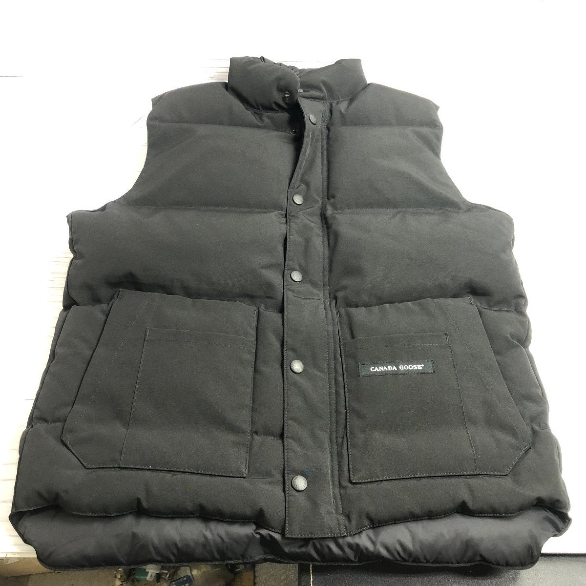 f001 A 美品 CANADA GOOSE カナダグース 4131JM WINDSOR VEST ダウン