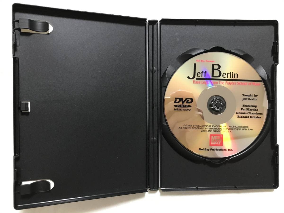 ★☆Jeff Berlin Bass Logic from The Players School of Music DVD ジェフ・バーリン ベース ギター教則☆★_画像4