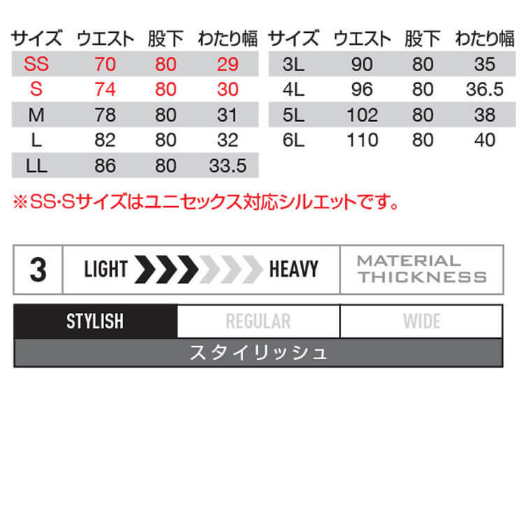 作業服 春夏 バートル クールストレッチデニムカーゴパンツ 5012 4Lサイズ 69ウォルナッツ_画像8