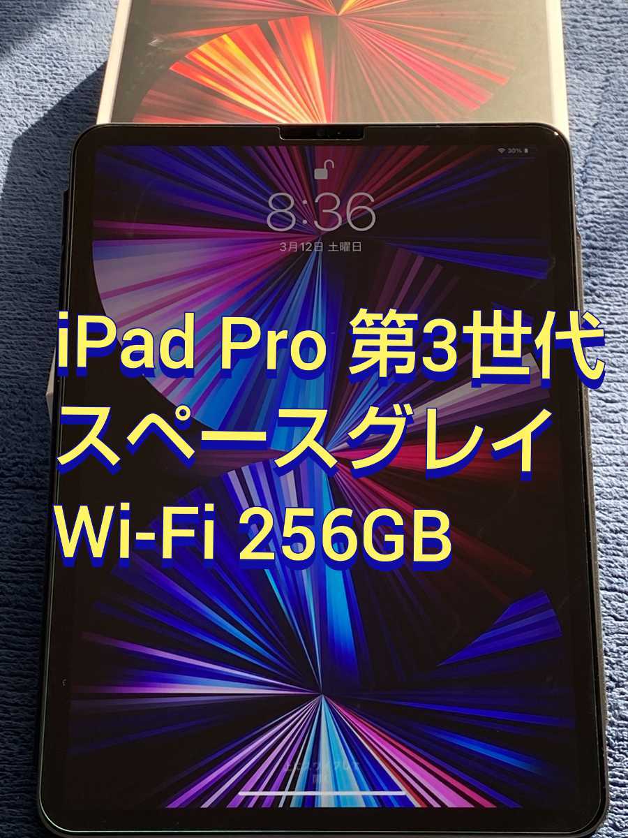 iPad Pro 11インチ 第3世代 スペースグレイ Wi-Fi 256GB smk-koperasi