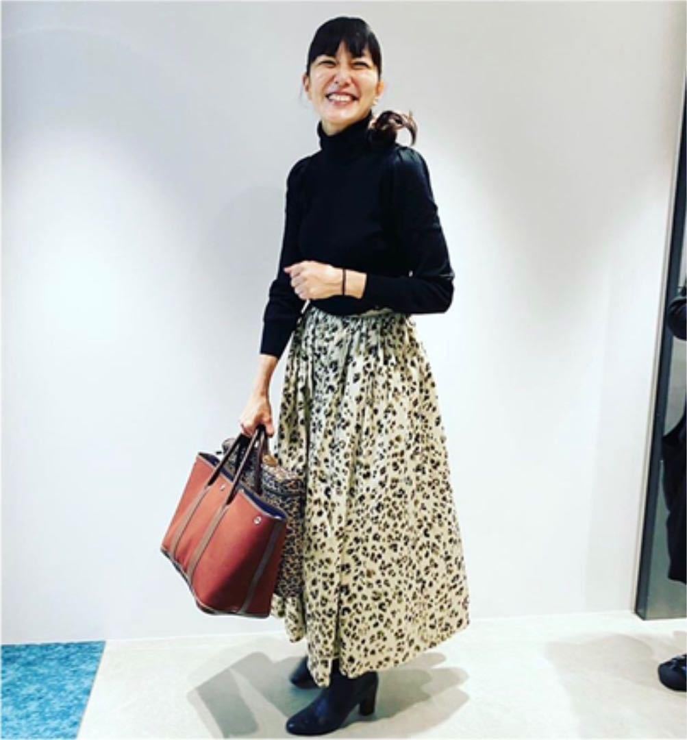 SINME シンメ 新品 タグ付き レオパードプリントスカート LEOPARD