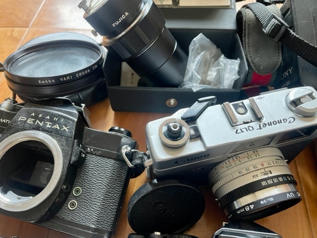 1円出品】カメラ レンズ まとめ売り Canon Nikon Pentax ジャンク