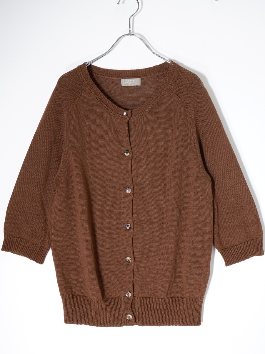 MARGARET HOWELLマーガレットハウエル リネンコットンシルク 7分袖 MARGARET HOWELLマーガレットハウエル リネンコットンシルク 7分袖