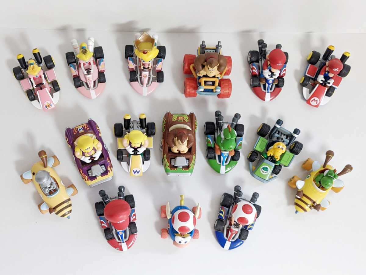 マリオカート チョロQ プルバックカー セット フィギュア マリオカート チョロQ プルバックカー セット フィギュア