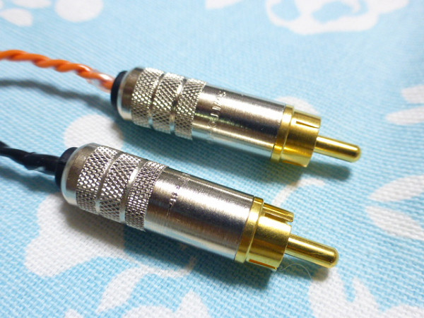 3.5mm3 ultimate ( female ) - RCA ×2 stereo conversion cable o-g line +pt stranded wire oyaide high quality ver Switchcraft nano iDSD Hugo