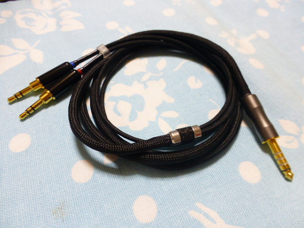 MDR-Z7 Denon D9200 HiFiMAN SUNDARA ANANDA 用 銀メッキOFC 八芯 ブレイド編み 185cm 長め 4.4mm5極 CINQBES 純銅 トープラ Z1R HA WM90-B