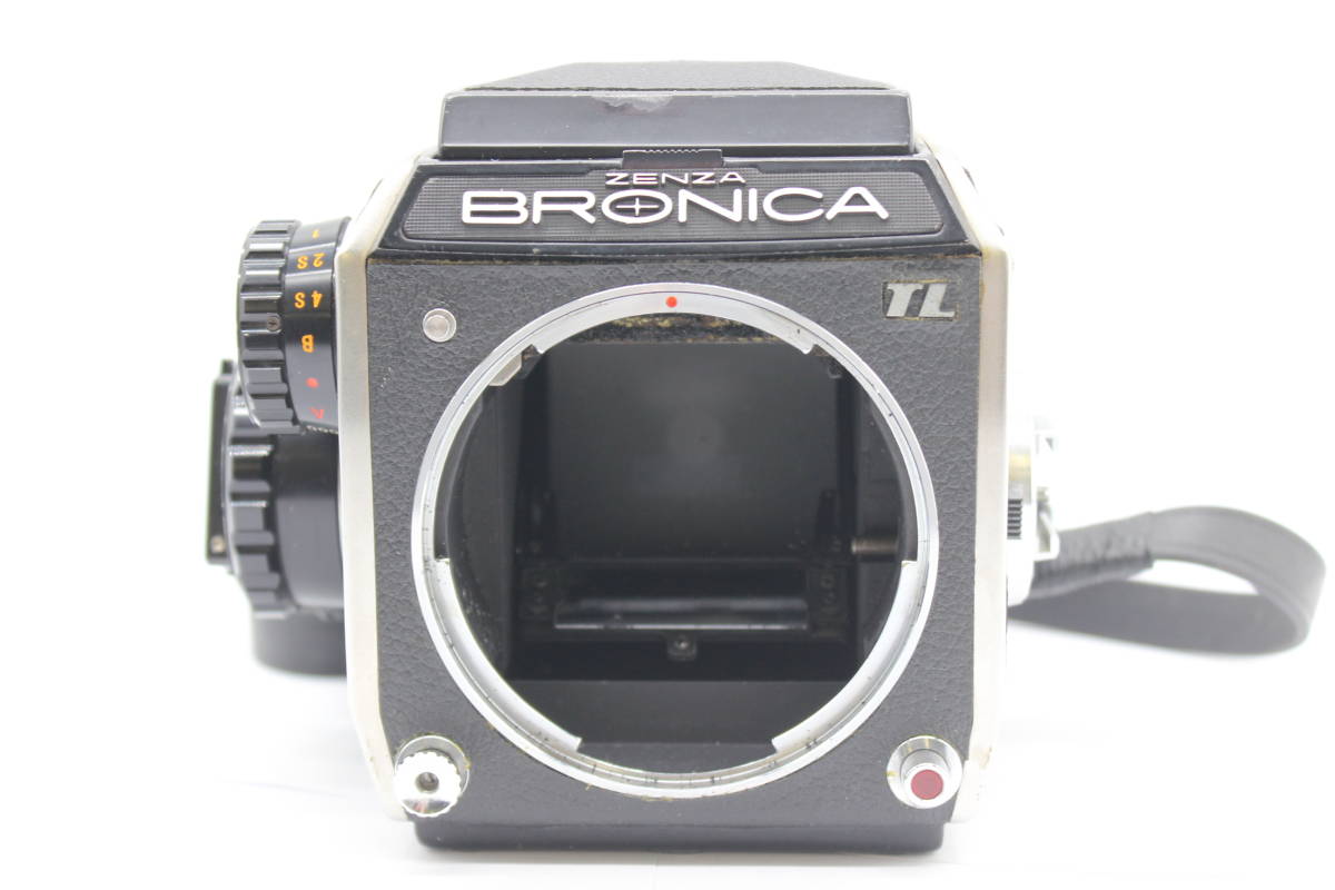 ★良品★ ゼンザブロニカ Zenza Bronica EC-TL Nikon Nikkor P C 75mm F2.8 / 200mm F4 フィルムバック 2個セット 7770_画像3