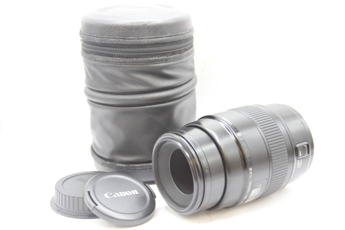 Canon EF 100mm F2.8 Macro レンズ ソフトケース付き - library