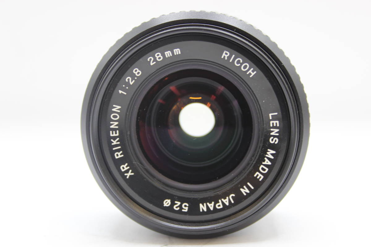 ★良品★ リコー Ricoh XR RIKENON 28mm F2.8 レンズ 8462_画像2