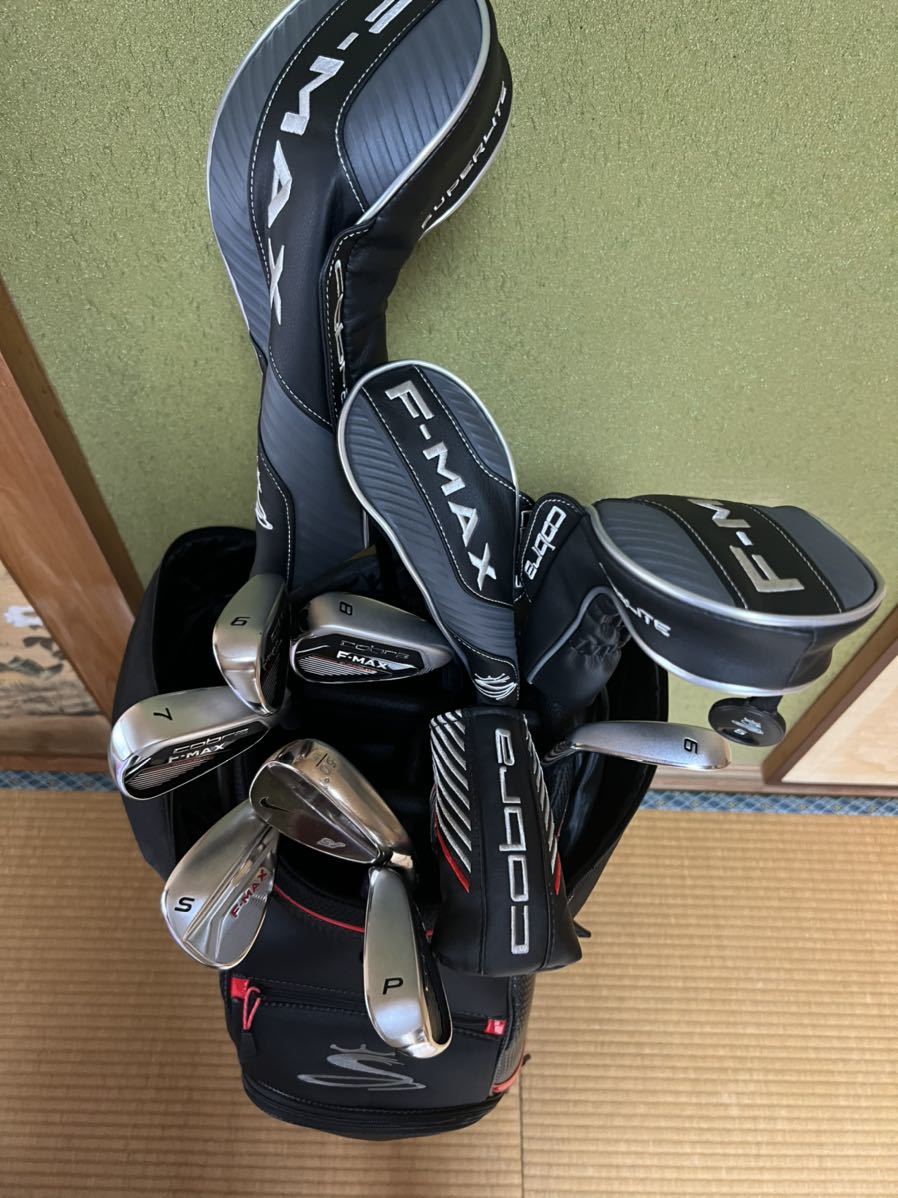 初心者 cobra コブラ メンズゴルフクラブ クラブセット Sシャフト 純正