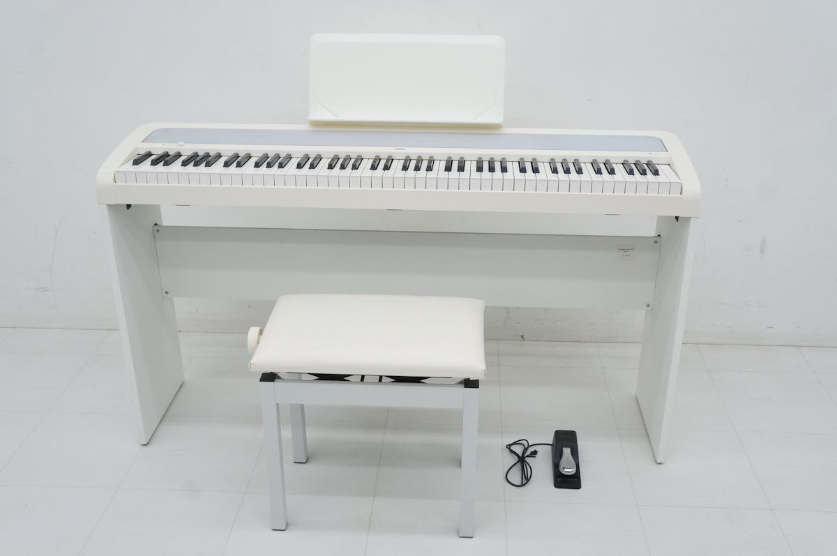 KORG コルグ B1 DIGITAL PIANO 電子ピアノ デジタルピアノ キーボード イス/ペダル付き ※持ち帰りOK