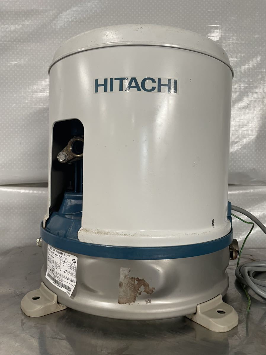 HITACHI Hitachi неглубокая скважина для автоматика насос WT-P125S 100V50/60Hz электризация . вращение OK автоматика остановка OK б/у 