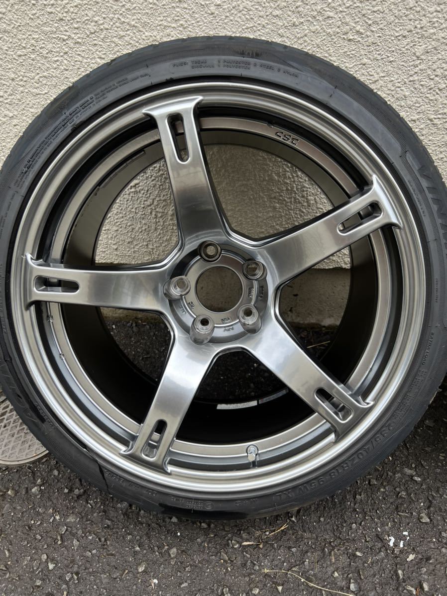 CST ZERO1 HYPER V2 18インチ 9.5j オフセット0 タイヤ付き CST ZERO1 HYPER V2 18インチ 9.5j オフセット0 タイヤ付き