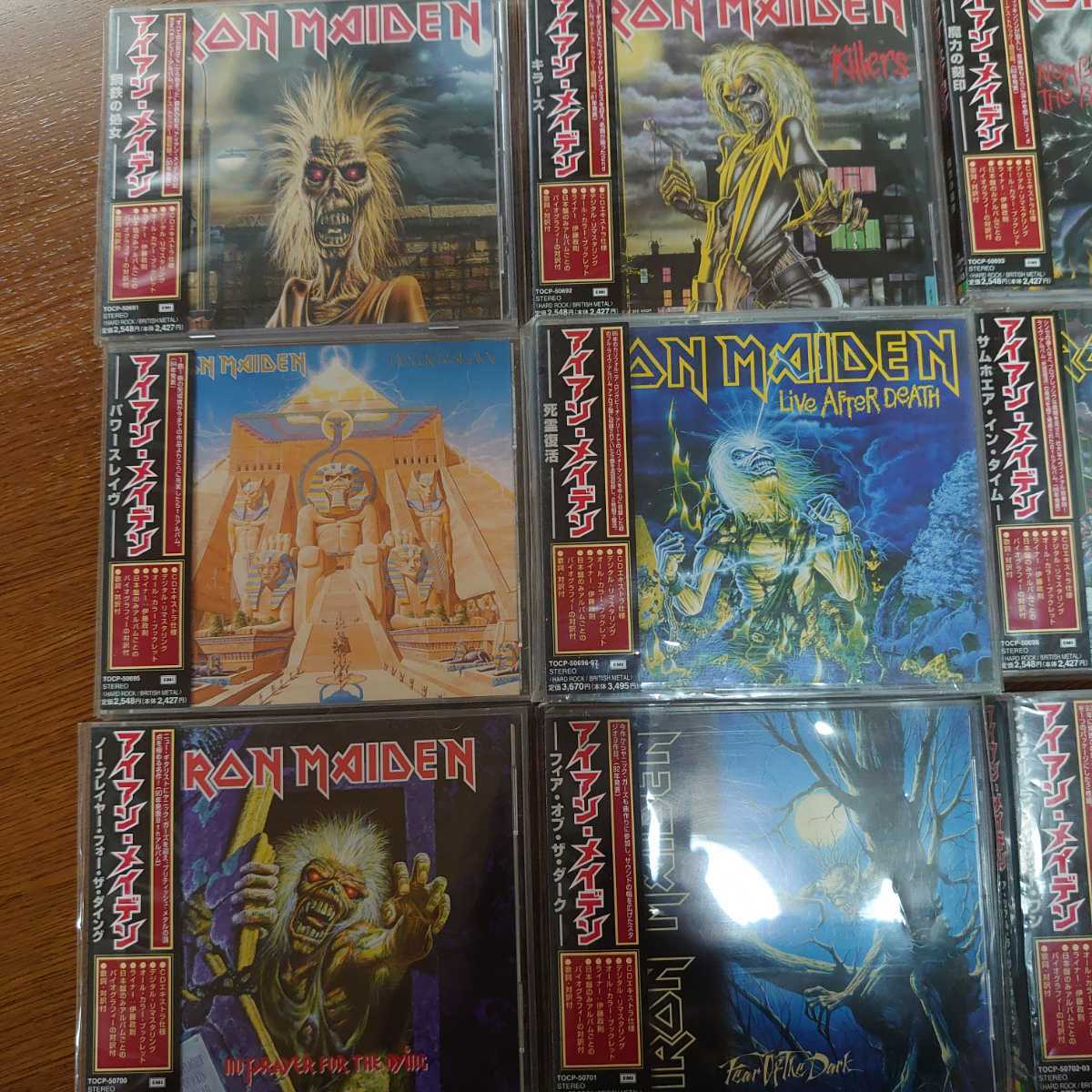 CD】IRON MAIDEN アイアン・メイデン セット 1998年 東芝EMI リ