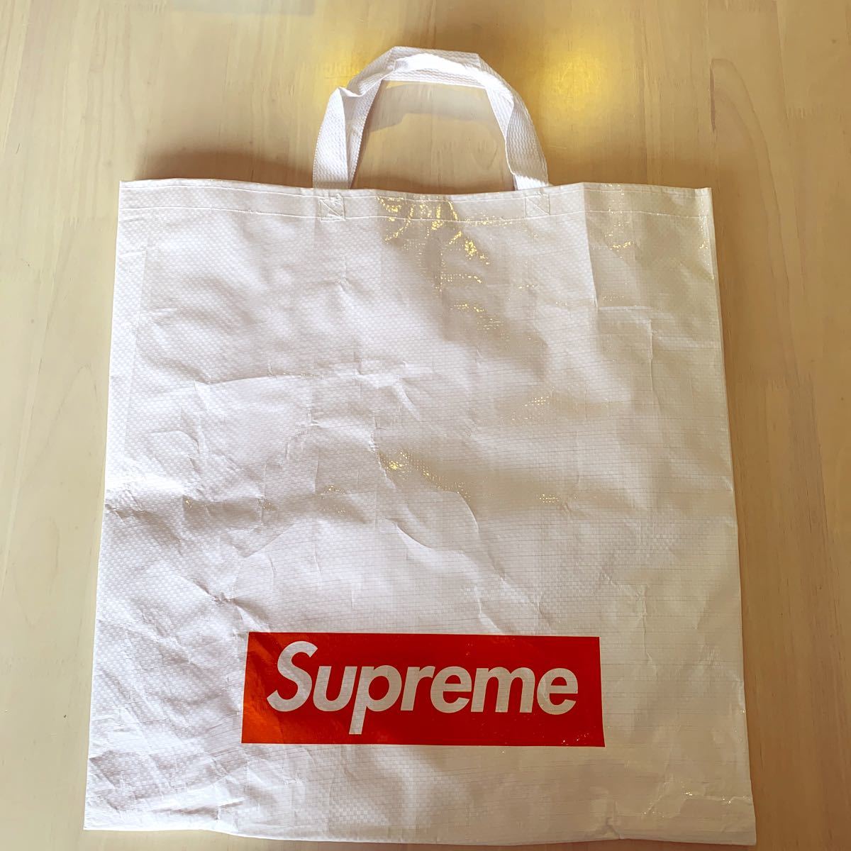 Supreme ショッパー  ノベルティ  エコバック　中　トートバッグ