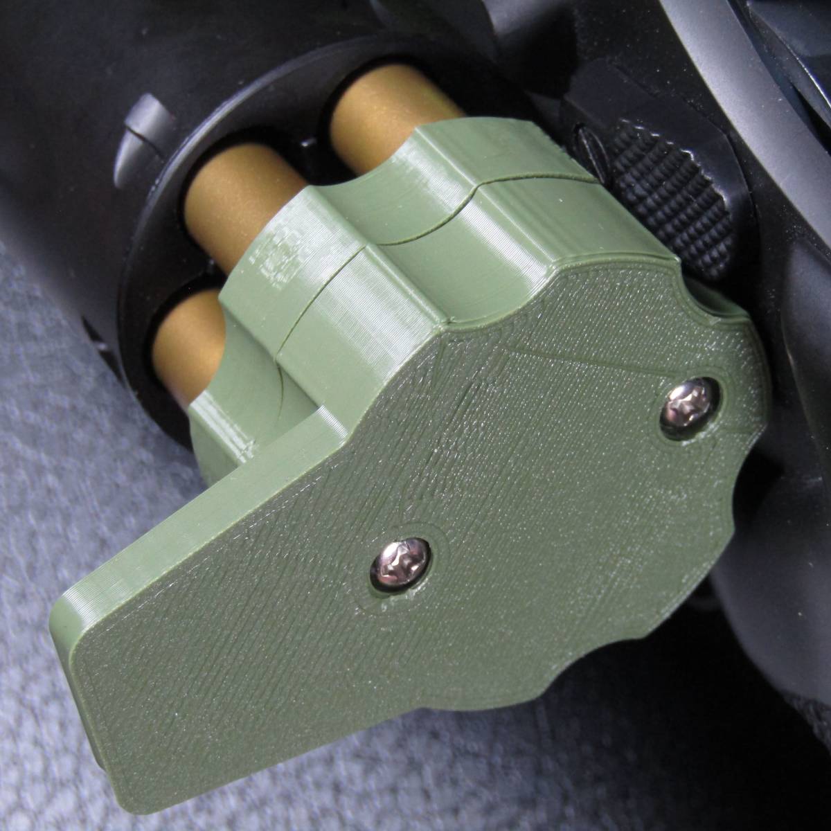  Crown model M19 air revolver for Speed Roader push type ( green )