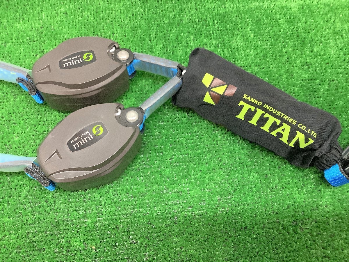 未使用 TITAN タイタン サンコー リーロックミニ ダブルランヤード