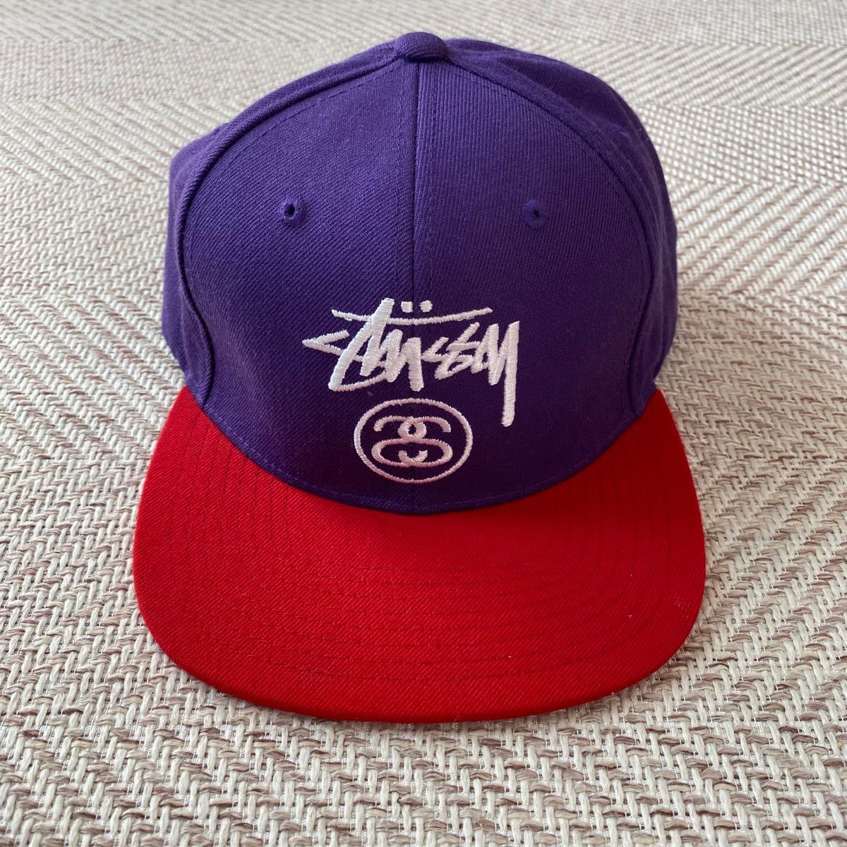 ステューシー stussy キャップ スターター ストックロゴ Starter シャネルロゴ スナップバック SSリンク