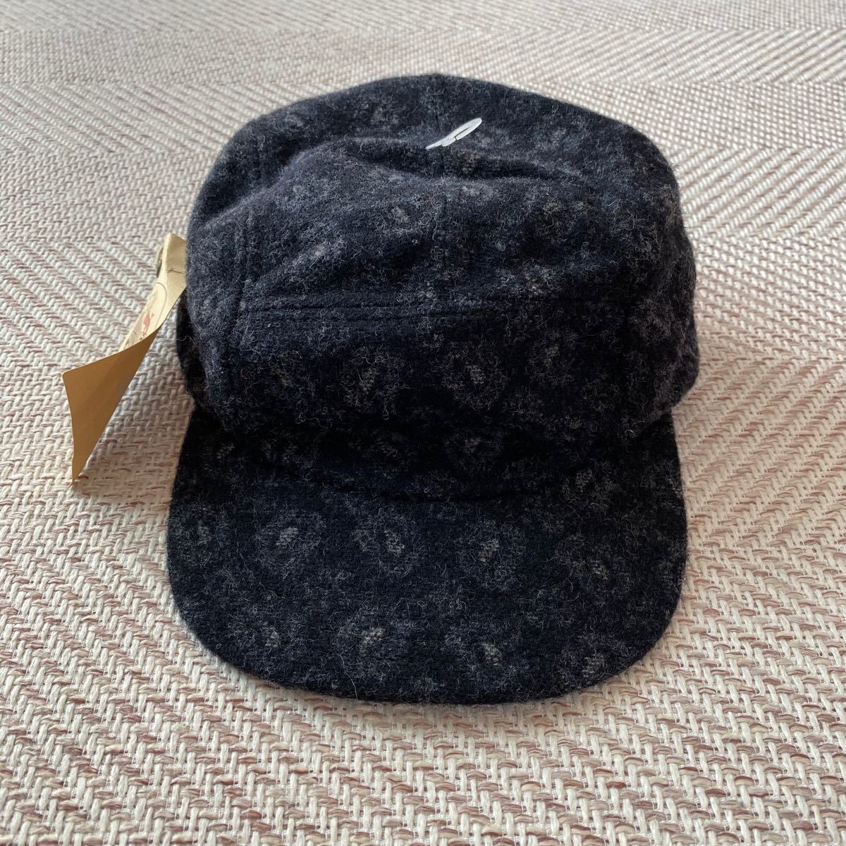 MONITALY CAP モニタリー キャップ ウール ペイズリー 新品タグ付き