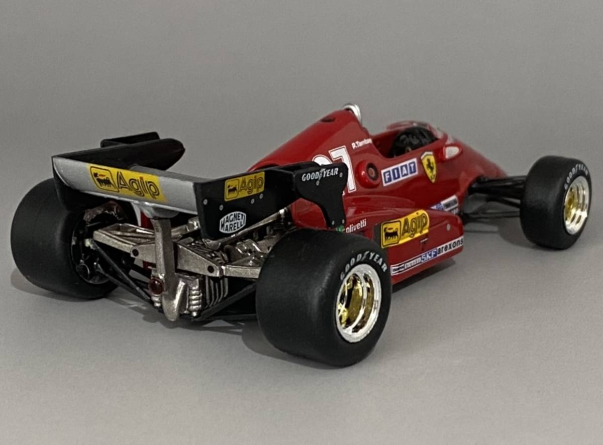 1/43 Ferrari 126 C2B 1983 Patrick Tambay #27 ◆ 4位 1983 FIA F1 World Championship ◆ フェラーリ - アシェット_画像4