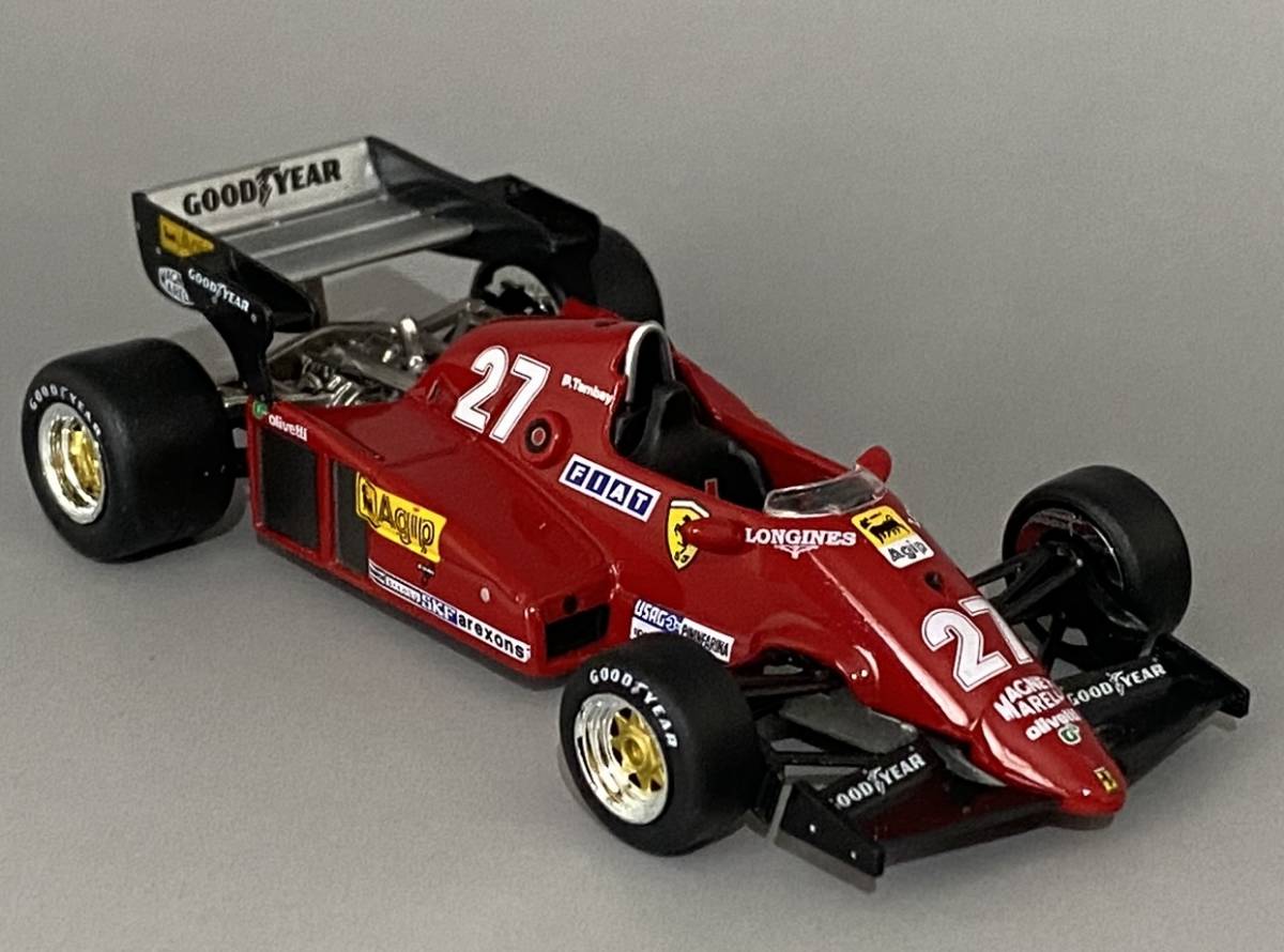 1/43 Ferrari 126 C2B 1983 Patrick Tambay #27 ◆ 4位 1983 FIA F1 World Championship ◆ フェラーリ - アシェット_画像1