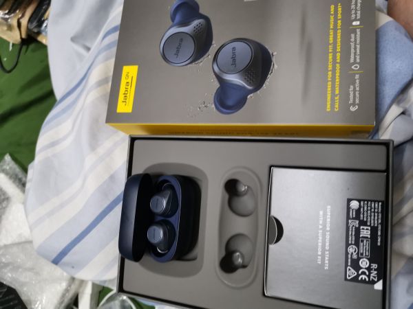 Jabra Fully Wireless Earphones, Active Noise Canceling, Elite Active 75t, Navy, IP57, Dustproof, Waterproof, Bluet0, Multi_画像5