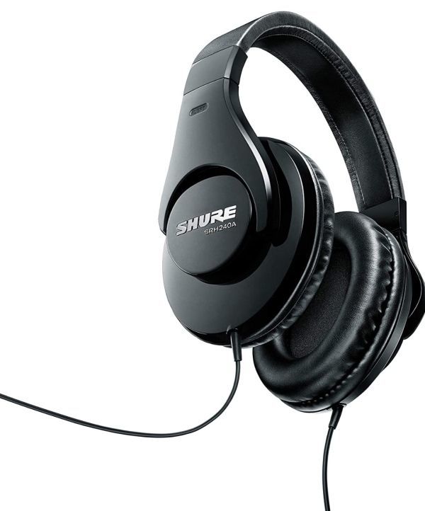 その他 SHURE SRH240A-BK-A Professional Quality Headphones, Black, Sealed Type, Home Recording DJ