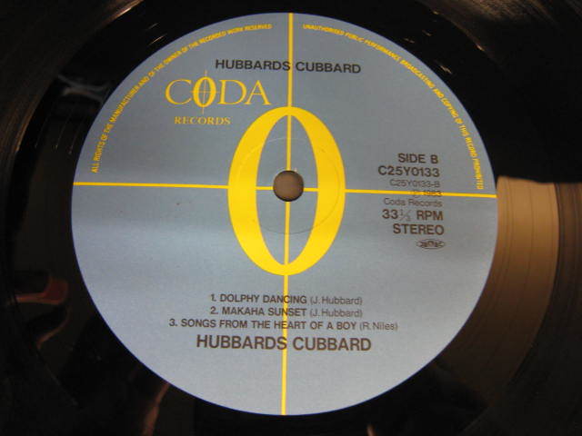 LP/美盤/Hubbards Cubbard/C25Y0133