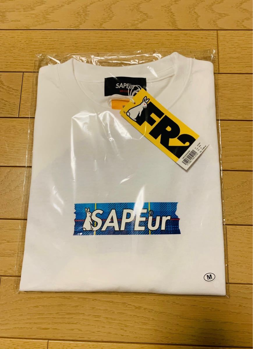 FR2 DOKO SAPEur コラボ デニスロッドマン チェック ボックスロゴ Tシャツ サプール エフアールツー(半袖Tシャツ)｜売買され