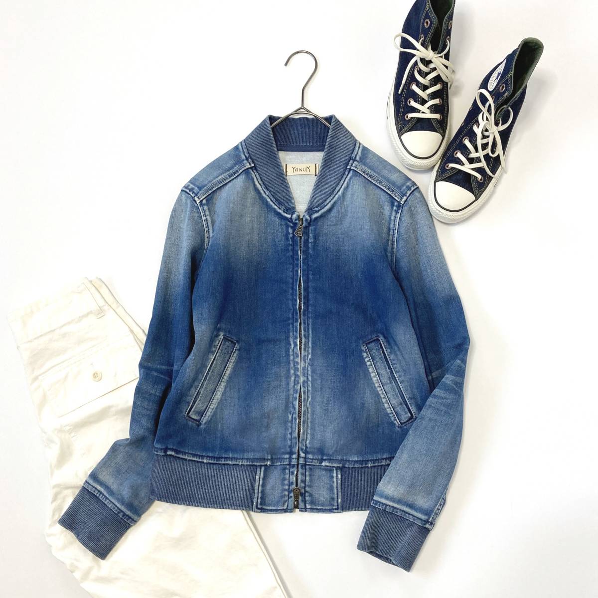 即決】YANUK ヤヌーク デニット BOMBER | yachaqs.com