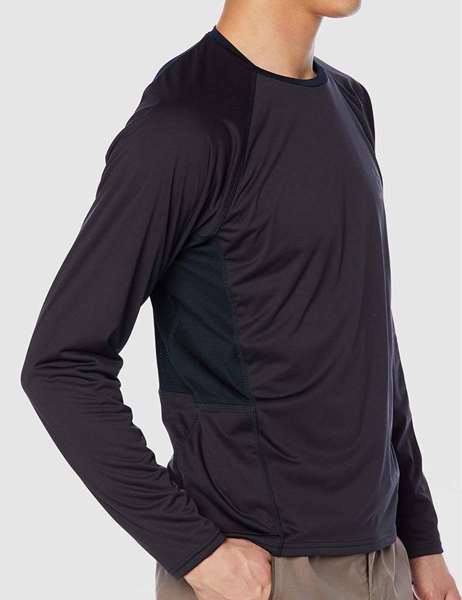 HAGLOFS ホグロフス 長袖Tシャツ ハイブリッドプルオーバー ネイビー(紺) メンズM 新品