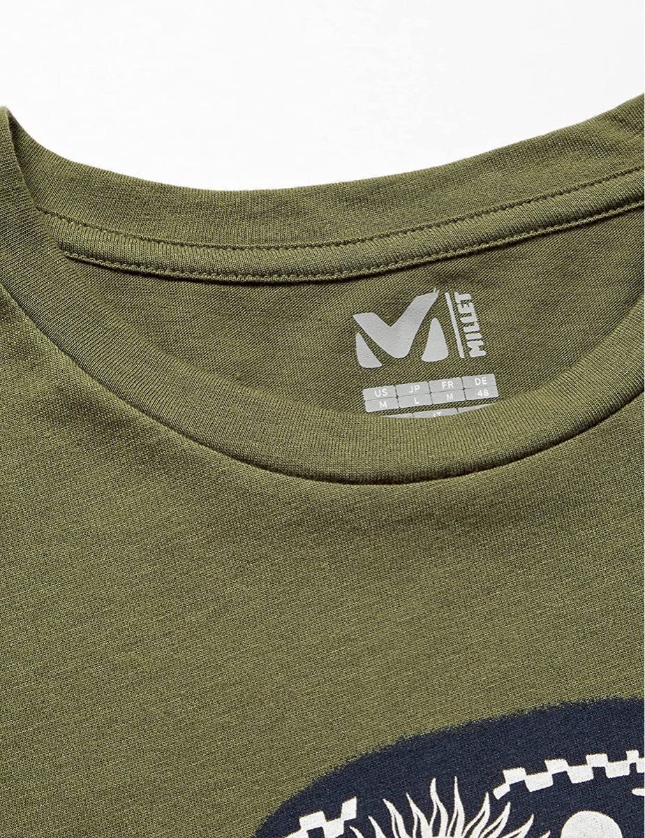 新品 メンズMサイズ ミレー (Millet)ロックポイントTシャツ ブラック