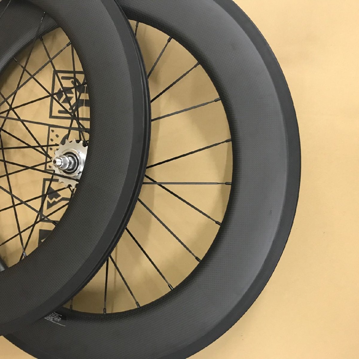 カーボンホイールセット リム高88mm チューブラー 700C ロードホイール