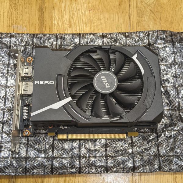 安心と信頼 未使用 MSI GeForce GTX 1650 AERO ITX 4G OC cerkafor.com