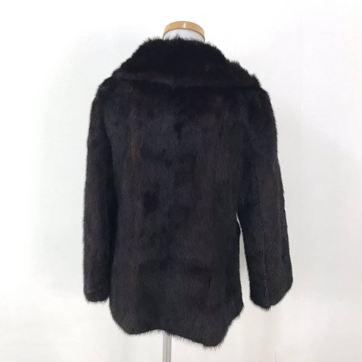 Y-152 高級 本毛皮 Deluxe Fur Onward オンワード ミンク MINK ハーフ
