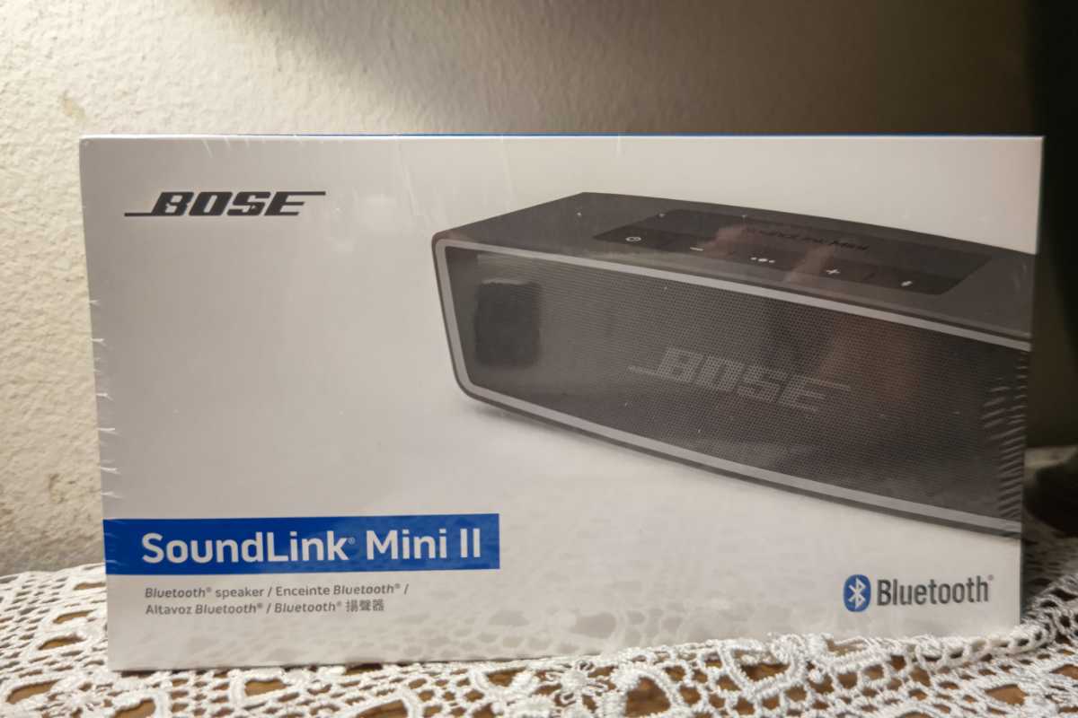 新品購入未開封品】未使用 Bose SoundLink Mini II Bluetooth speaker ポータブルワイヤレススピーカー カーボン色 