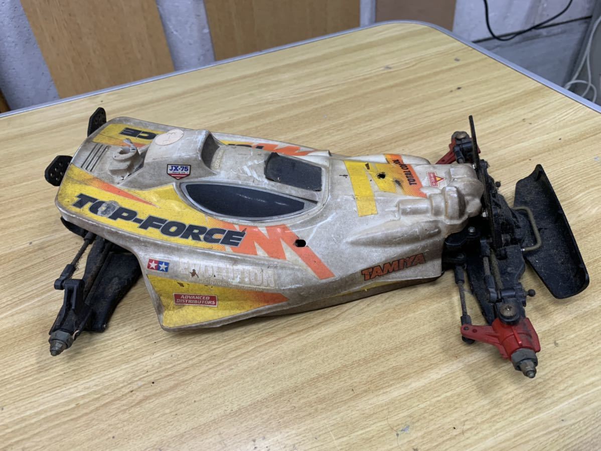 タミヤ 4WD 当時物RCバギー トップフォースエボリューション ボディ