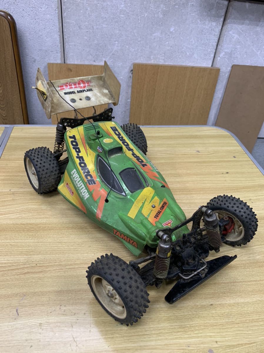 タミヤ 4WD 当時物RCバギー トップフォースエボリューション ボディ