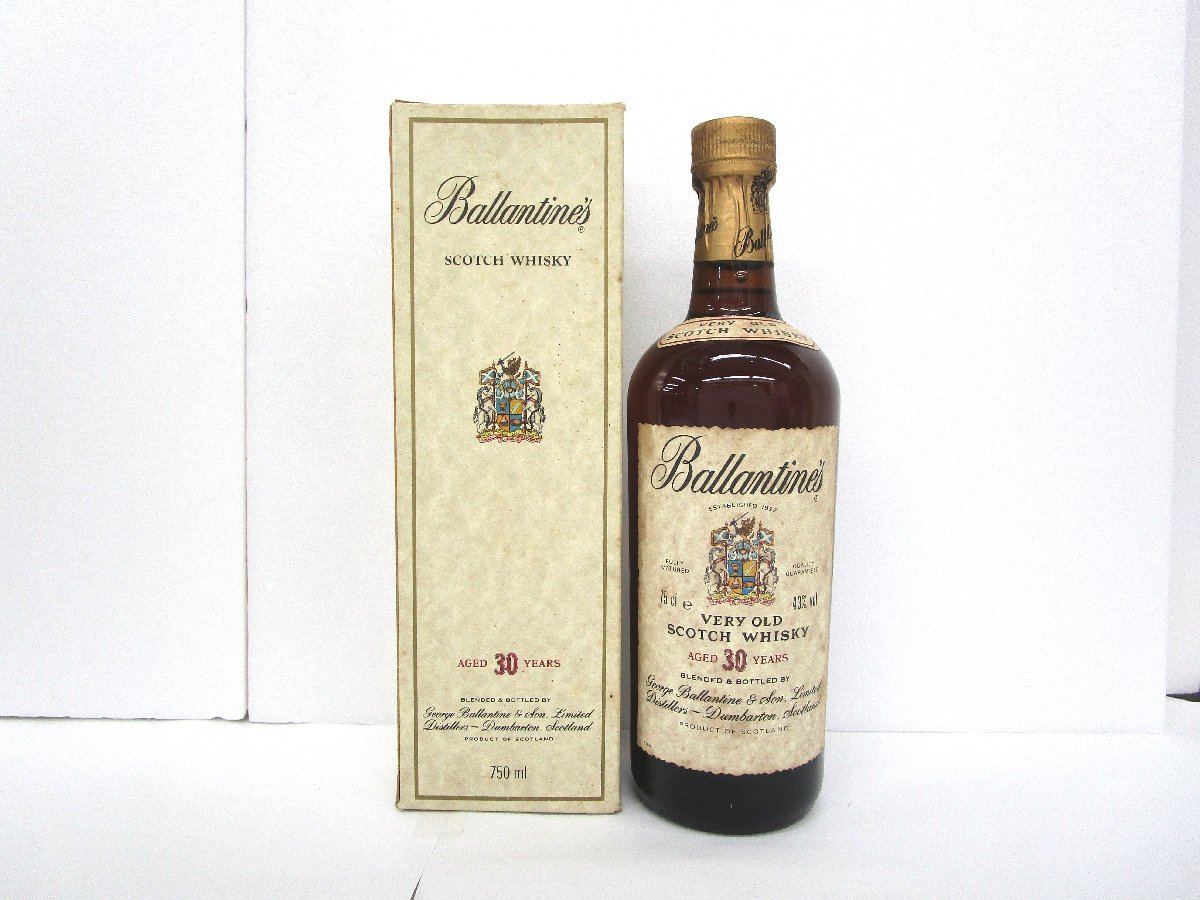 古酒 未開栓 Ballantine's バランタイン VERY OLD ベリー オールド 30