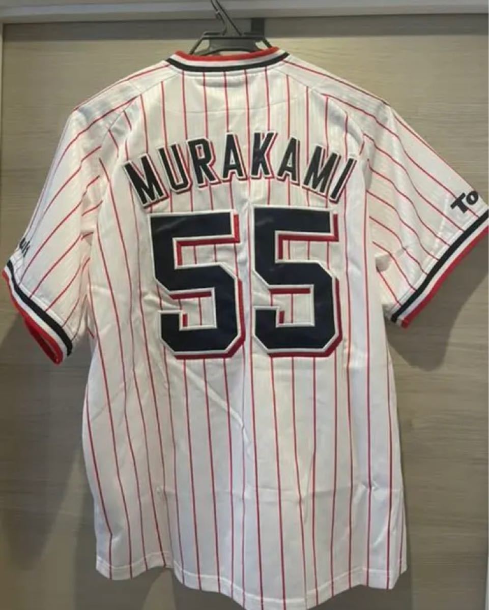 東京ヤクルトスワローズ 村上宗隆 ホーム用レプリカユニフォーム M