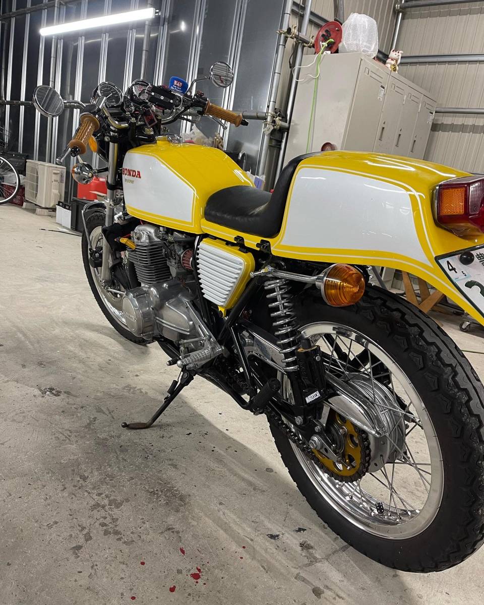 旧cb400fシングルシートカウル純正色 おまけシート付き ヨンフォア