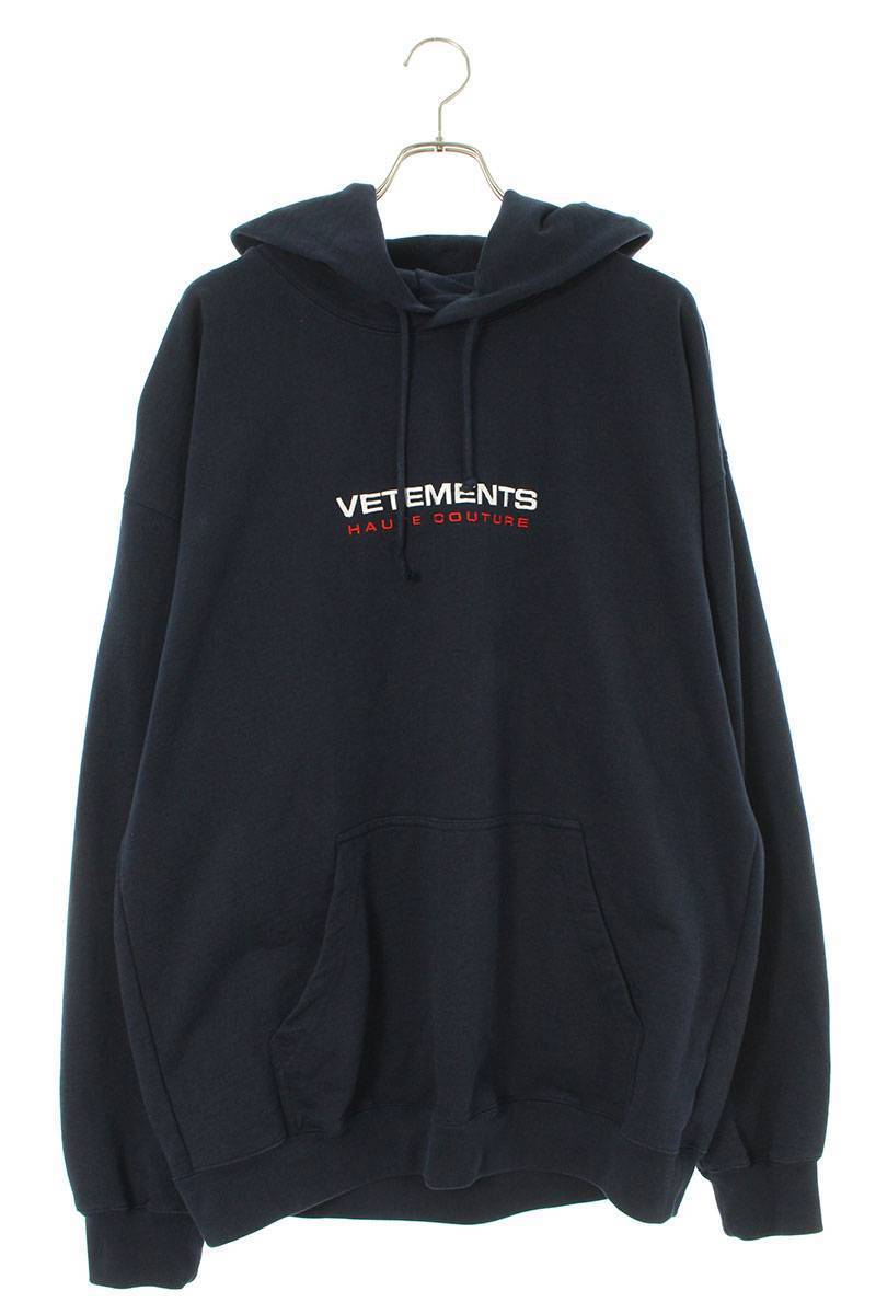 ヴェトモン VETEMENTS 21SS UE51TR480N サイズ:S フロントロゴパーカー