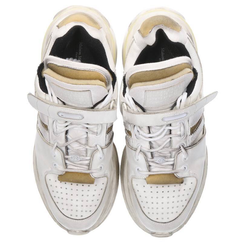 おすすめ】 Maison Margiela ダメージ加工ローカットスニーカー 44