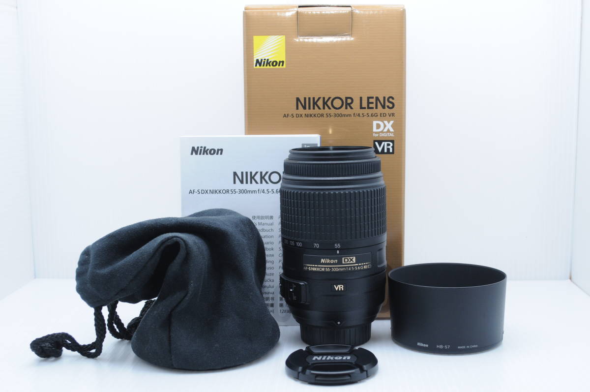 Nikon 望遠ズームレンズ AF-S DX NIKKOR 55-300mm-