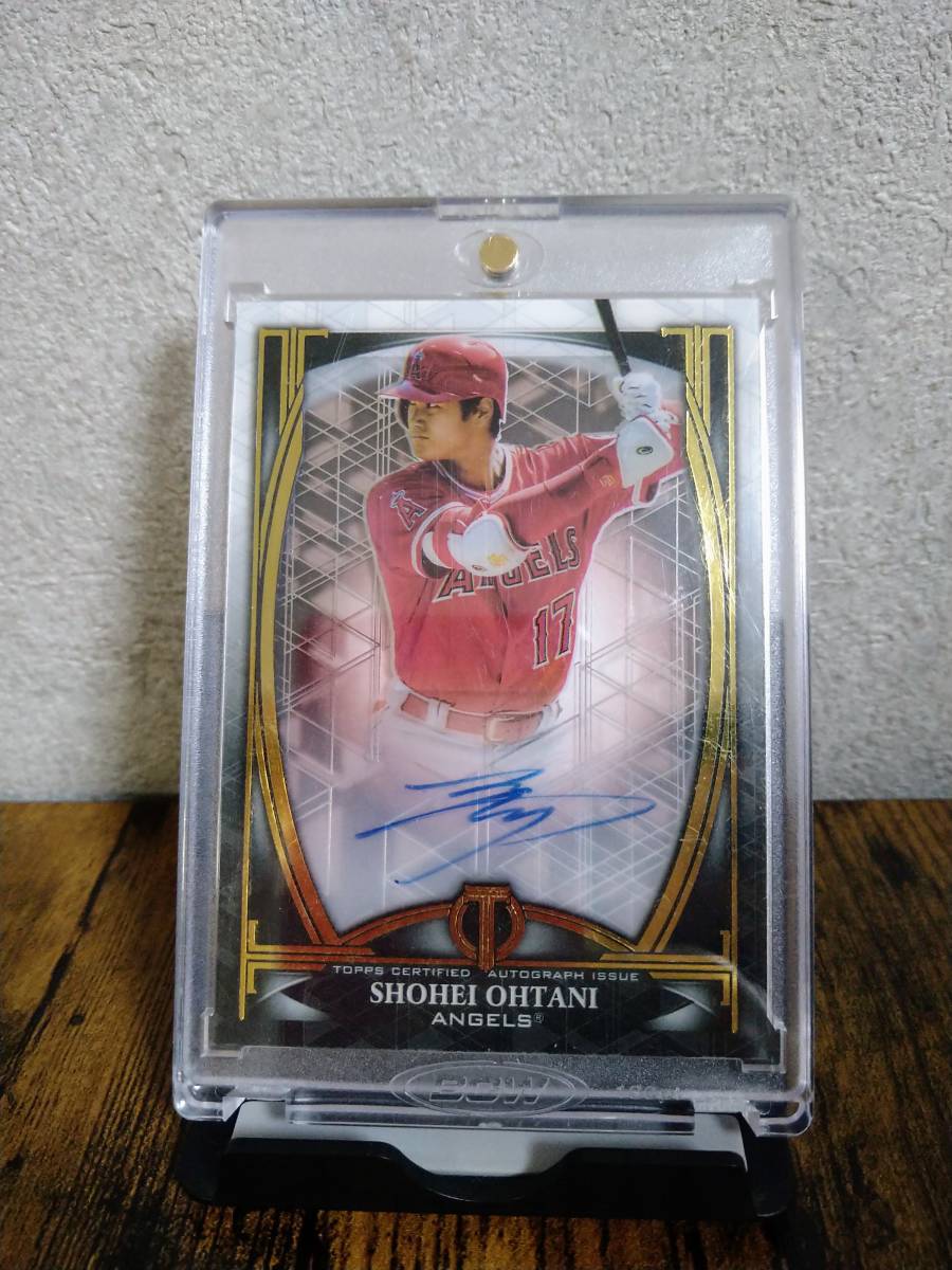 2019 TOPPS TIER ONE BASEBALL 大谷翔平直筆サインカード(3/5) - www