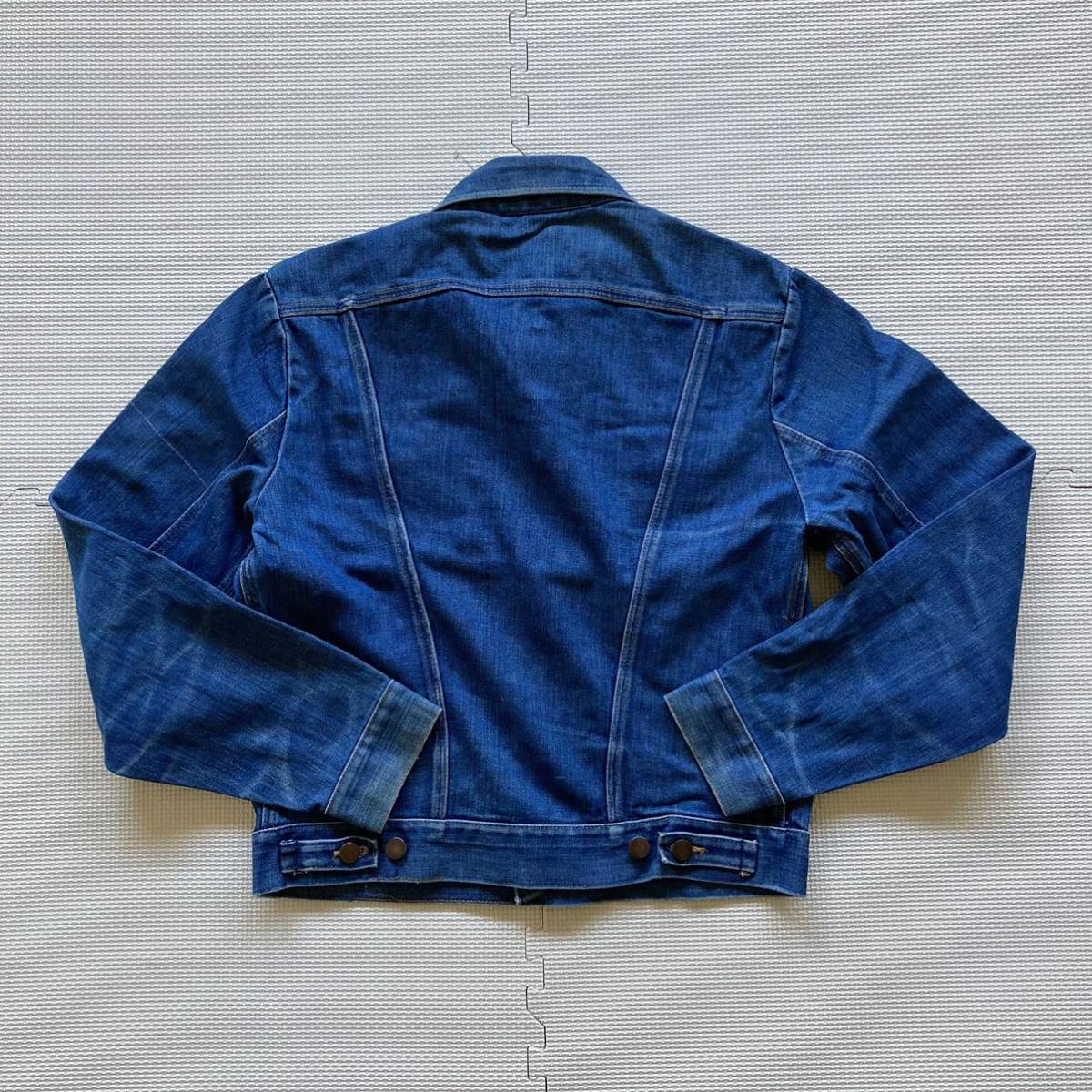 70's VINTAGE!! Wrangler ラングラー NO-FAULT DENIMS ジージャン デニムジャケット の画像2